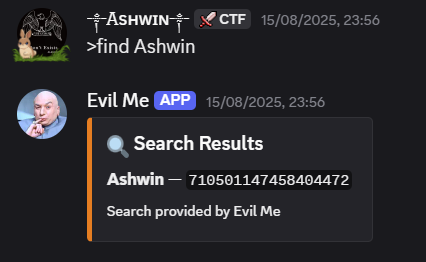 Find a user